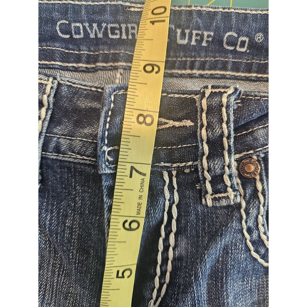 Cowgirl Tuff Vintage Cross Western Embroidered Jeans 27 - Picture 8 of 16